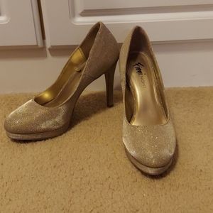 Sparkly heels
